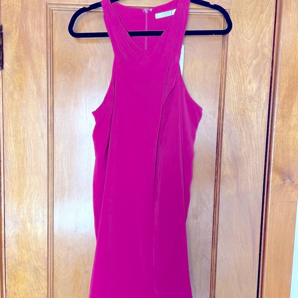 Never worn, NEW Mango fuscia dress! - Picture 3 of 6